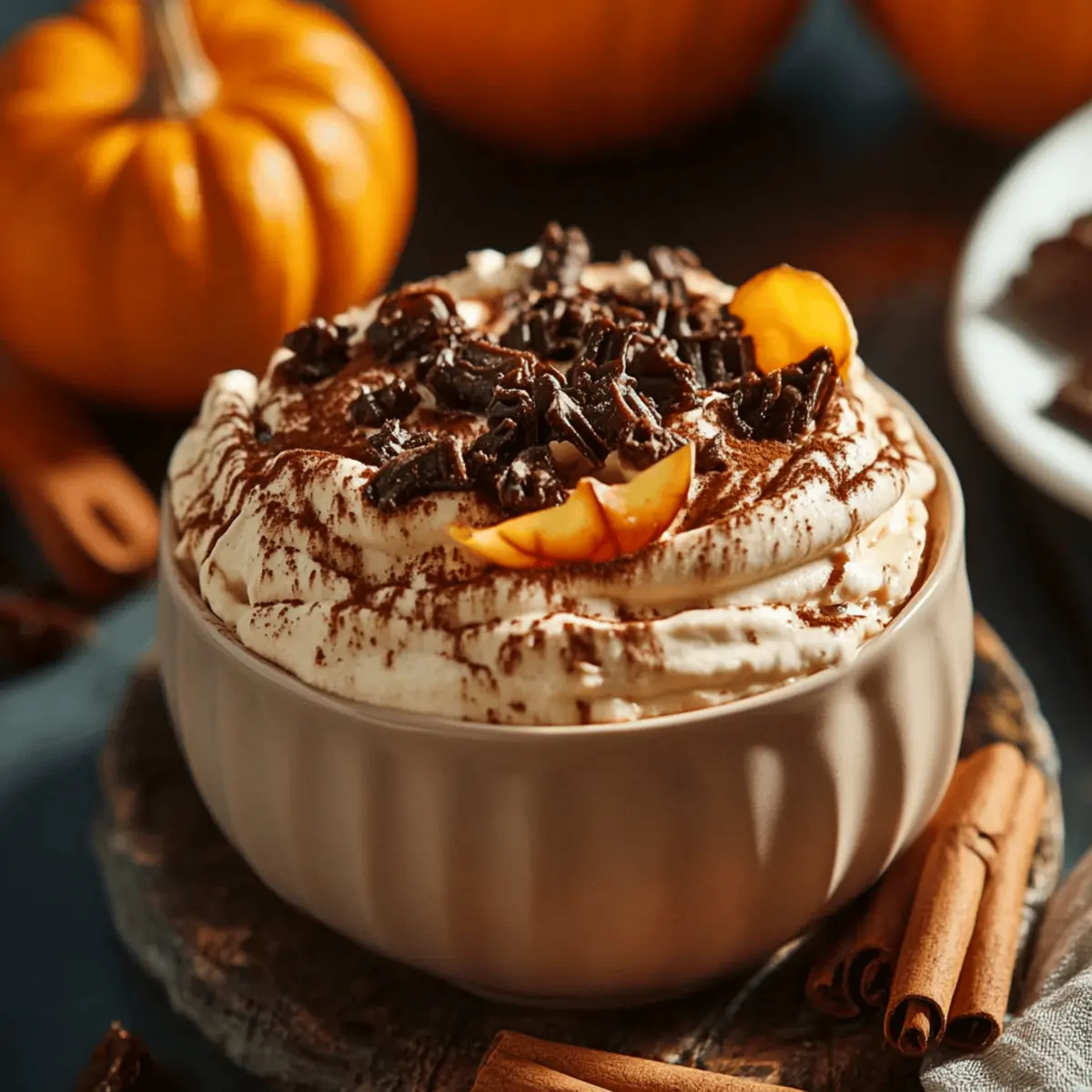 Pumpkin Cheesecake Dip