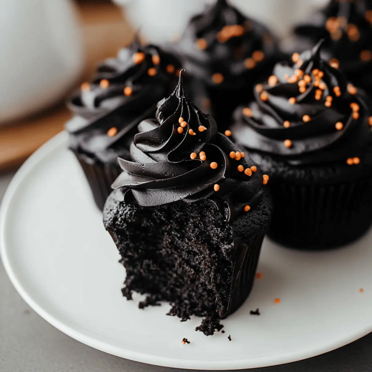 Black Velvet Cupcakes