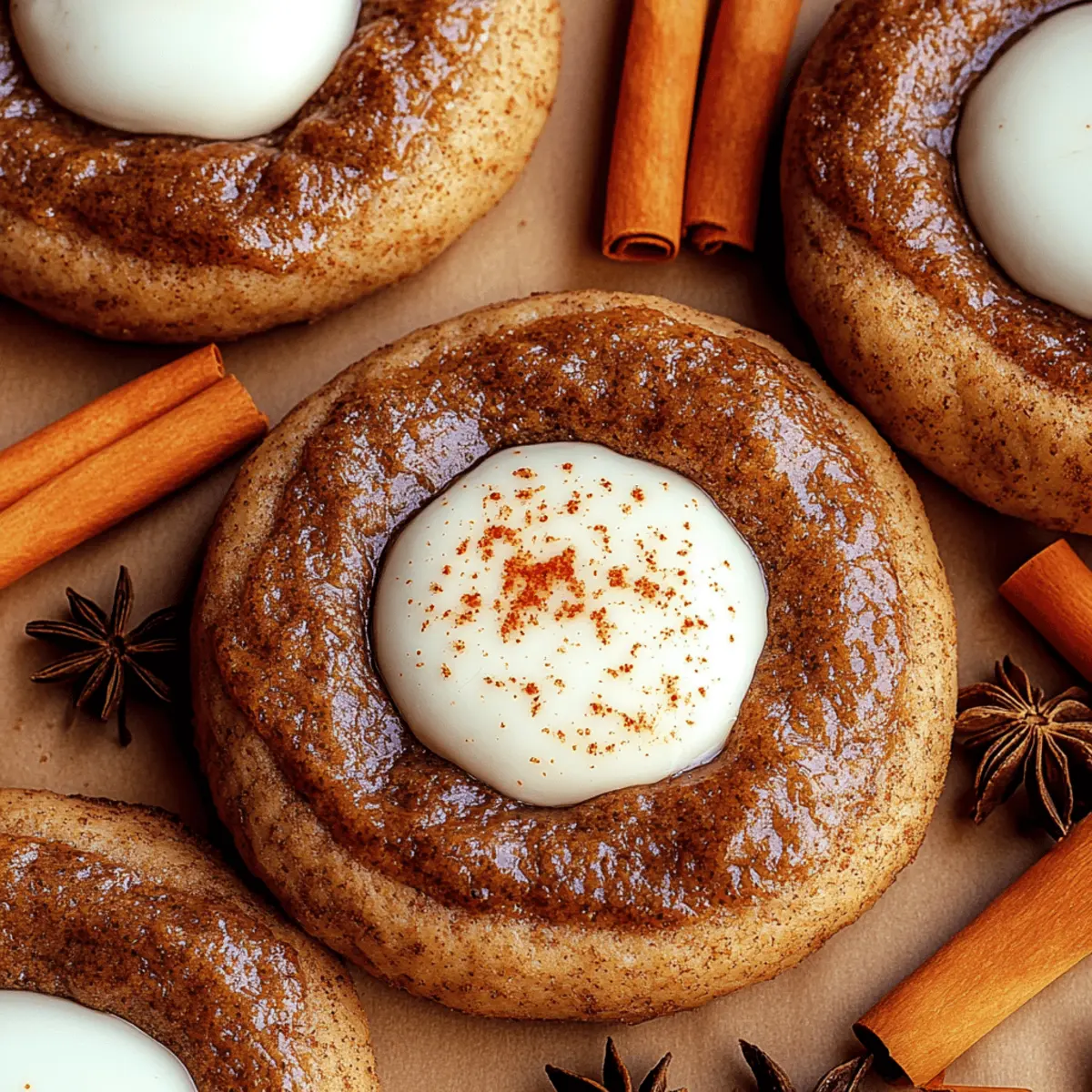 Pumpkin Cheesecake Cookies