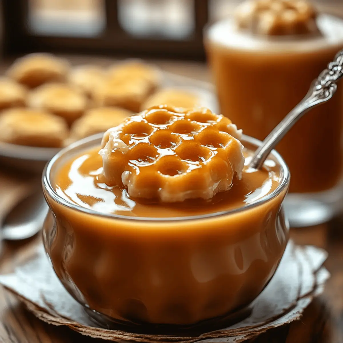 Hufflepuff Honeycomb Butterbeer Treats