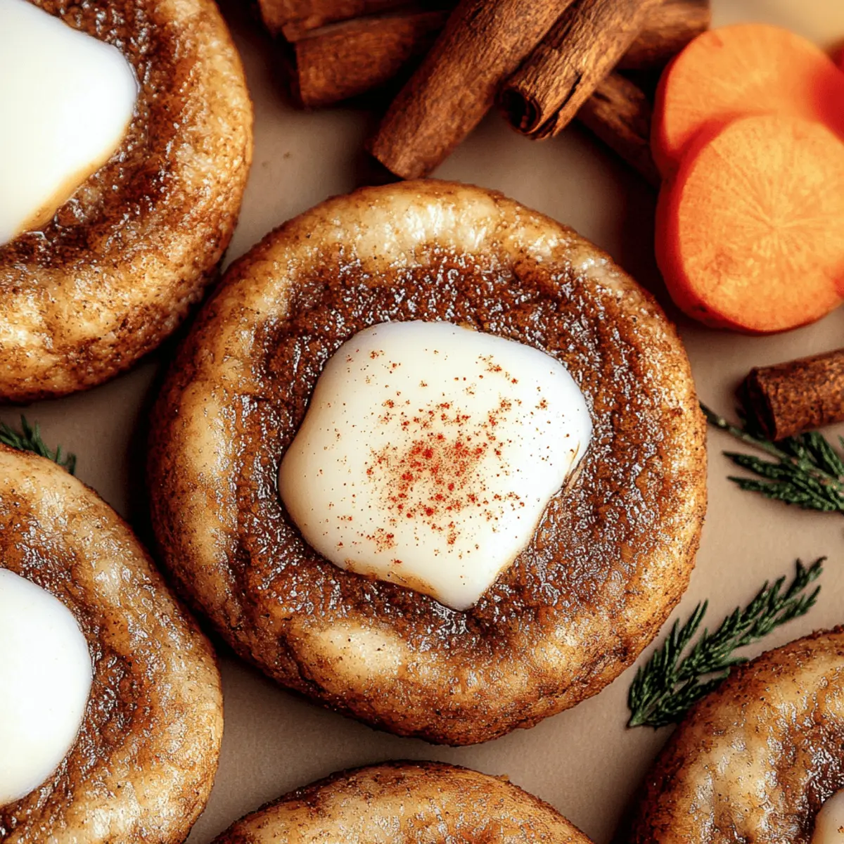 Pumpkin Cheesecake Cookies