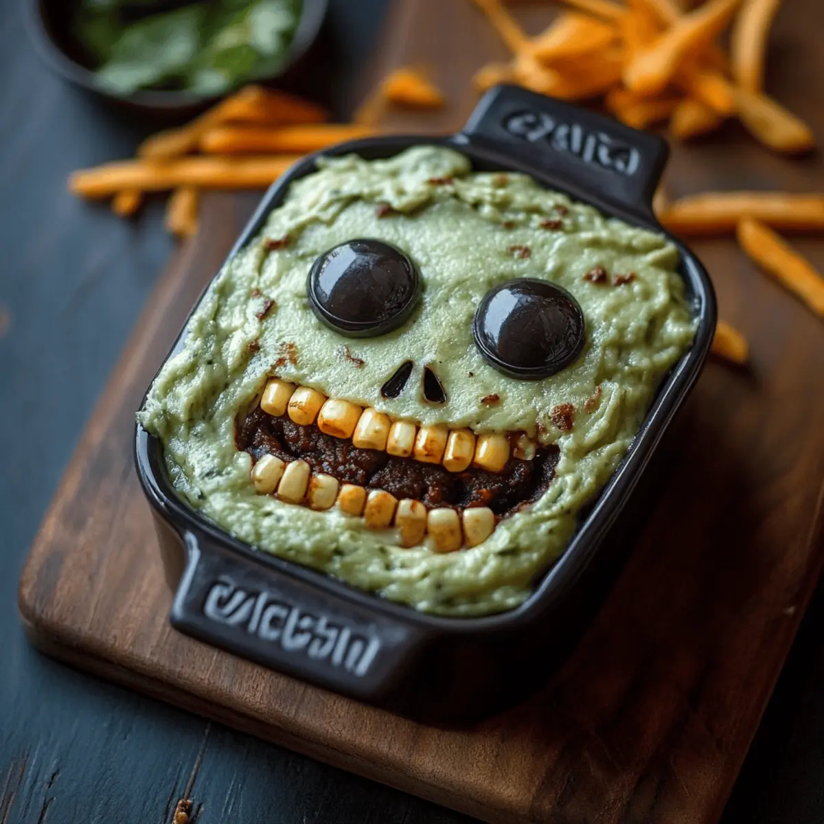 Franken-Spinach Monster Dip