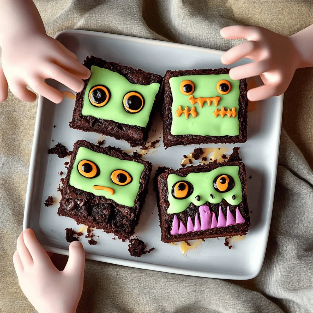 Monster Mash Brownies