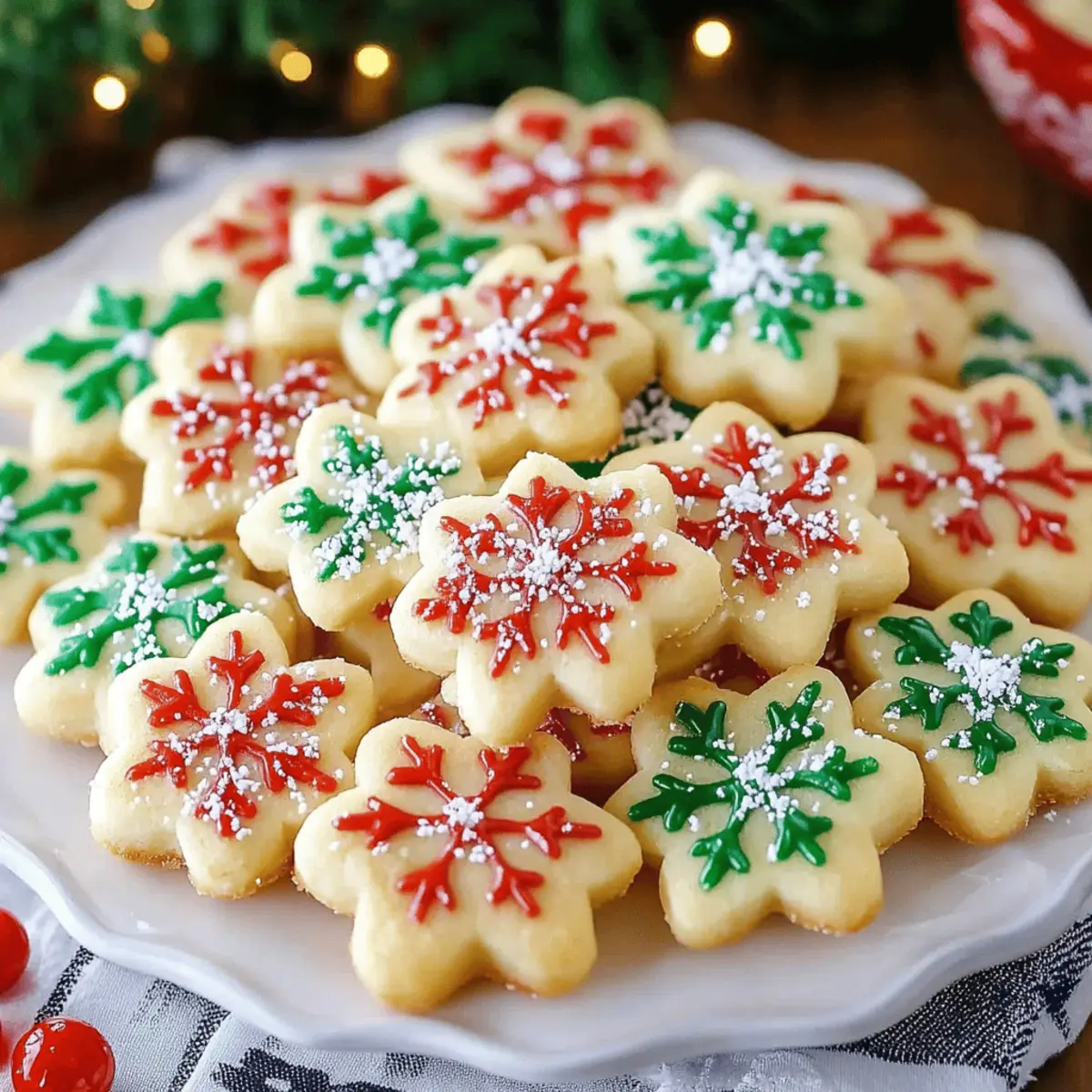 Buttery Spritz Cookies