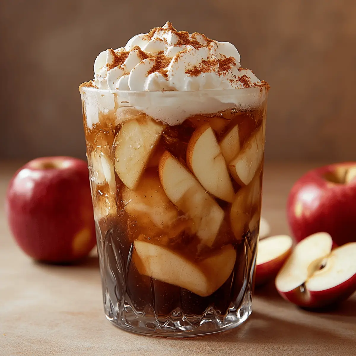 Apple Pie Dirty Soda