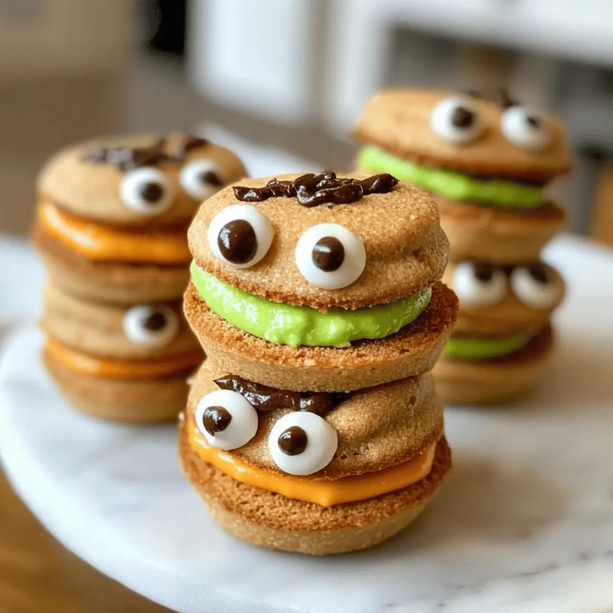 Monster Sandwich Cookies