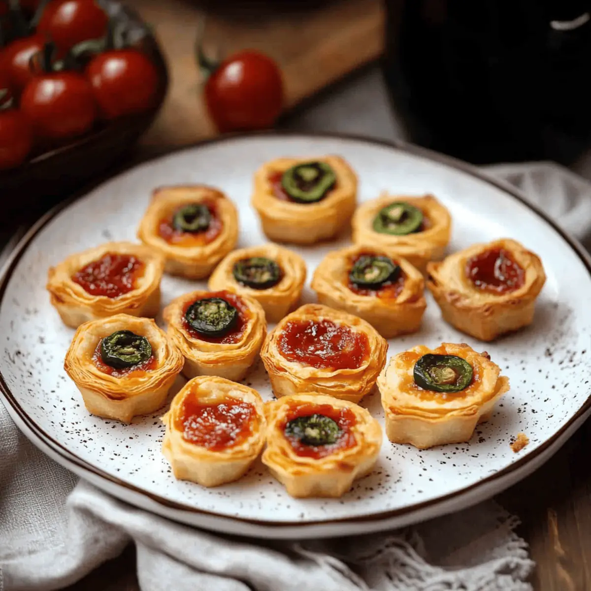 Jalapeño Eyeball Tarts