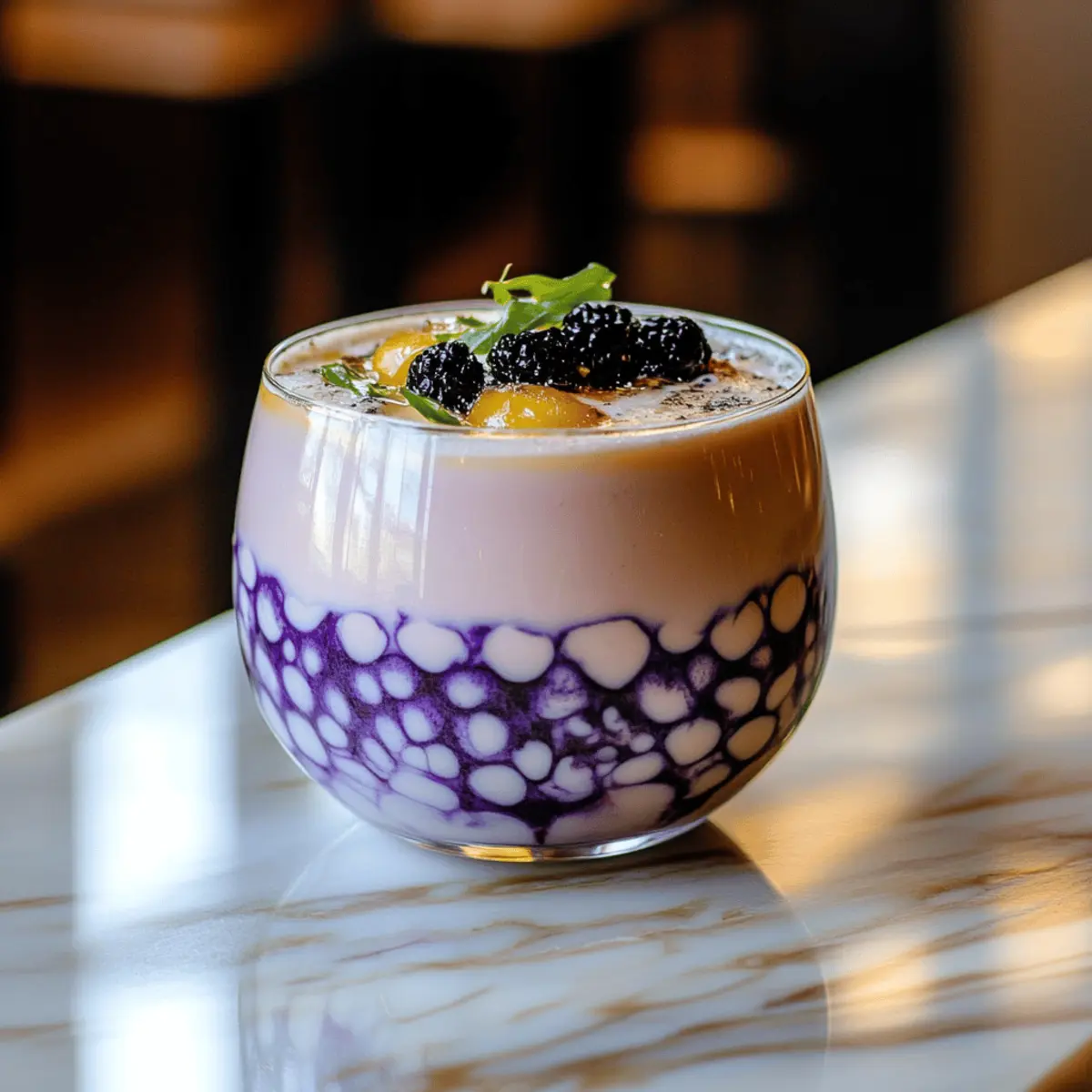 Bat Wing Bubble Tea Mocktail