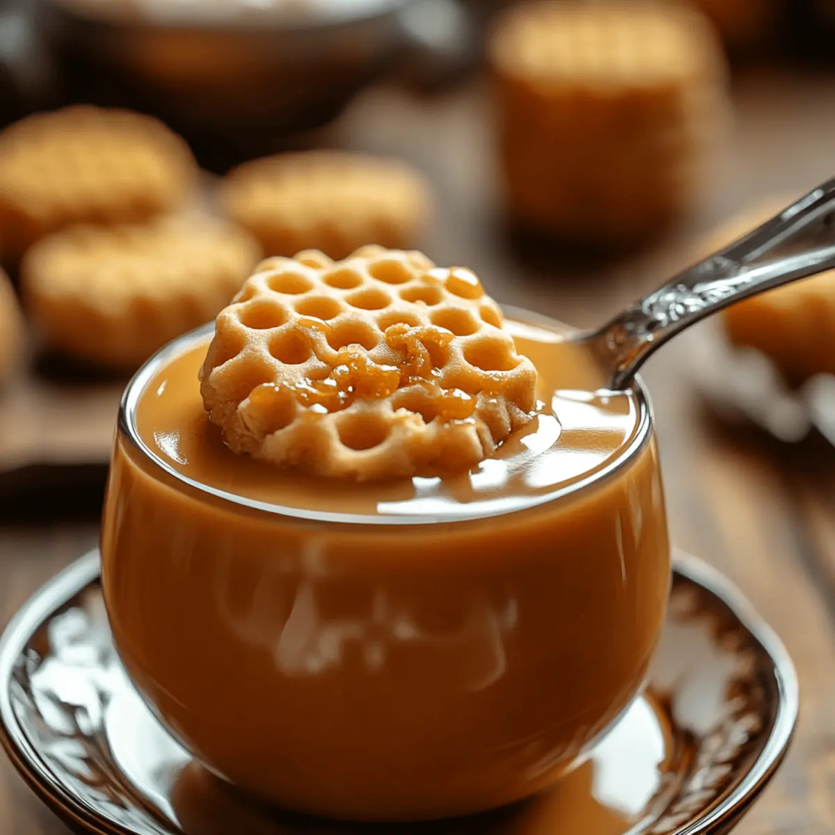 Hufflepuff Honeycomb Butterbeer Treats