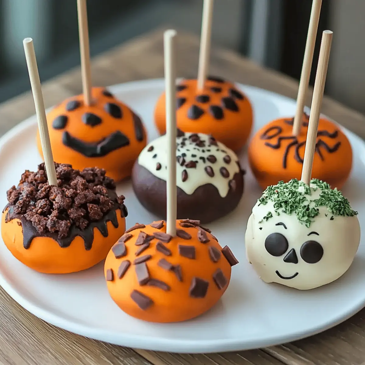 Halloween Cake Pops