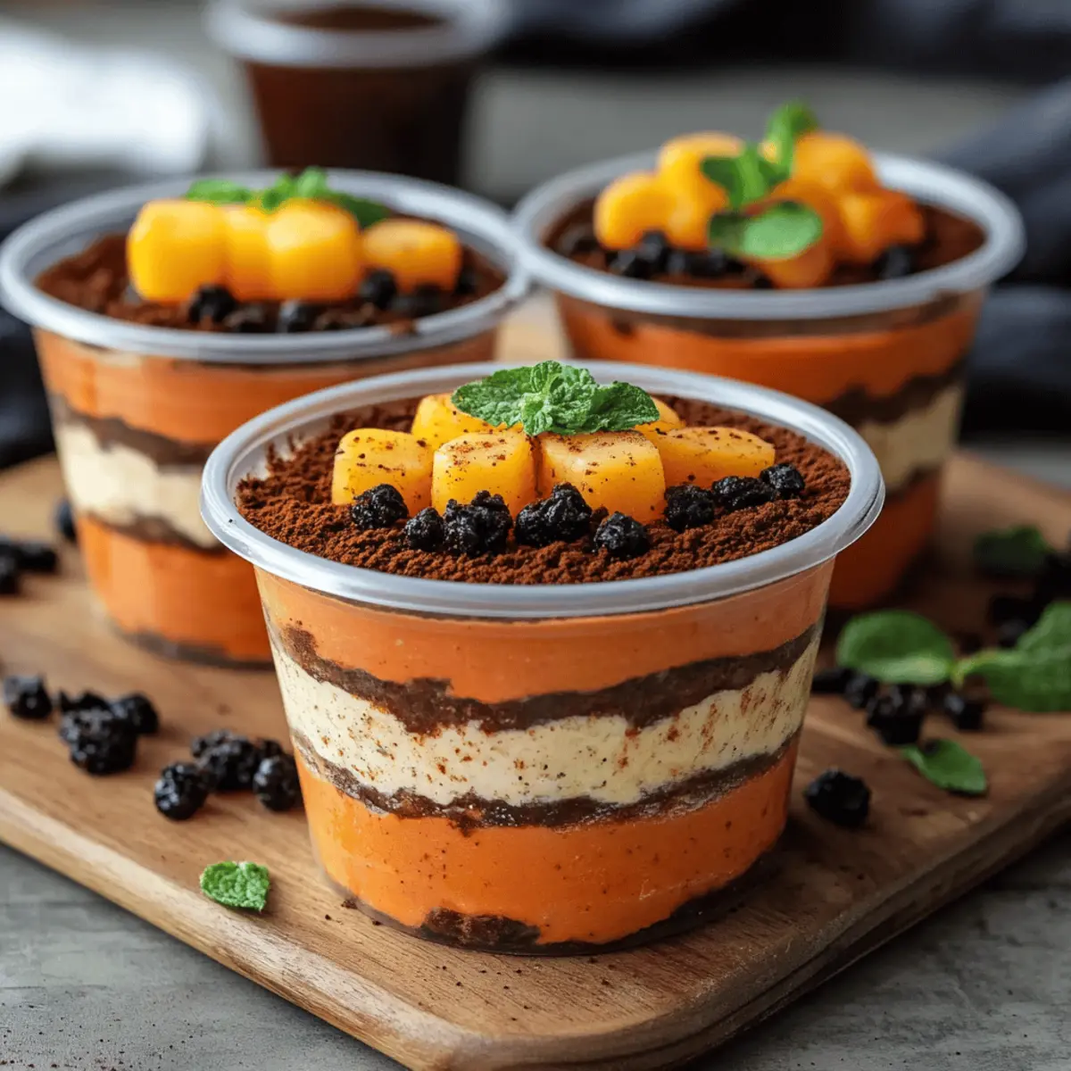Pumpkin Patch Dirt Cups