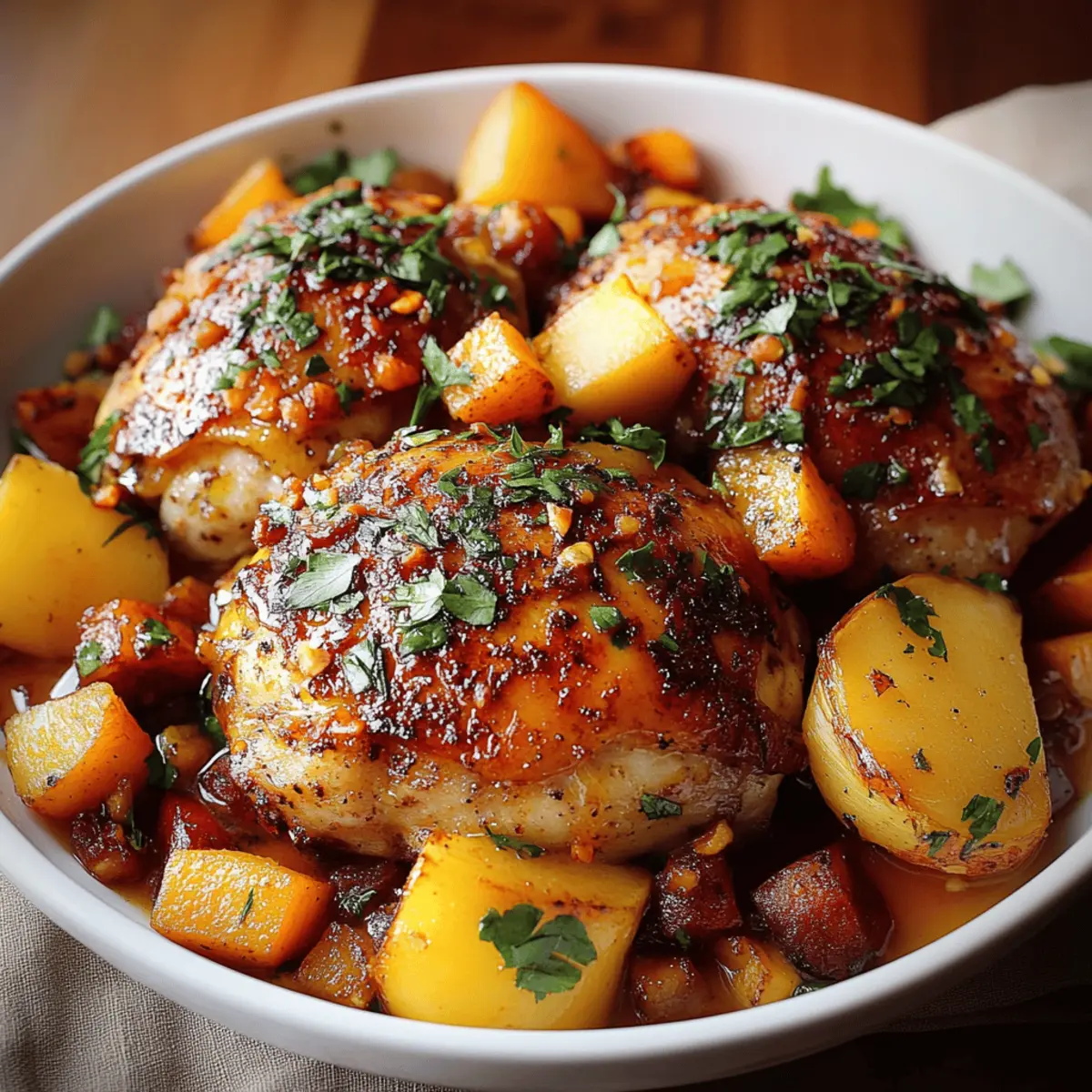 Autumn Chicken Dinner