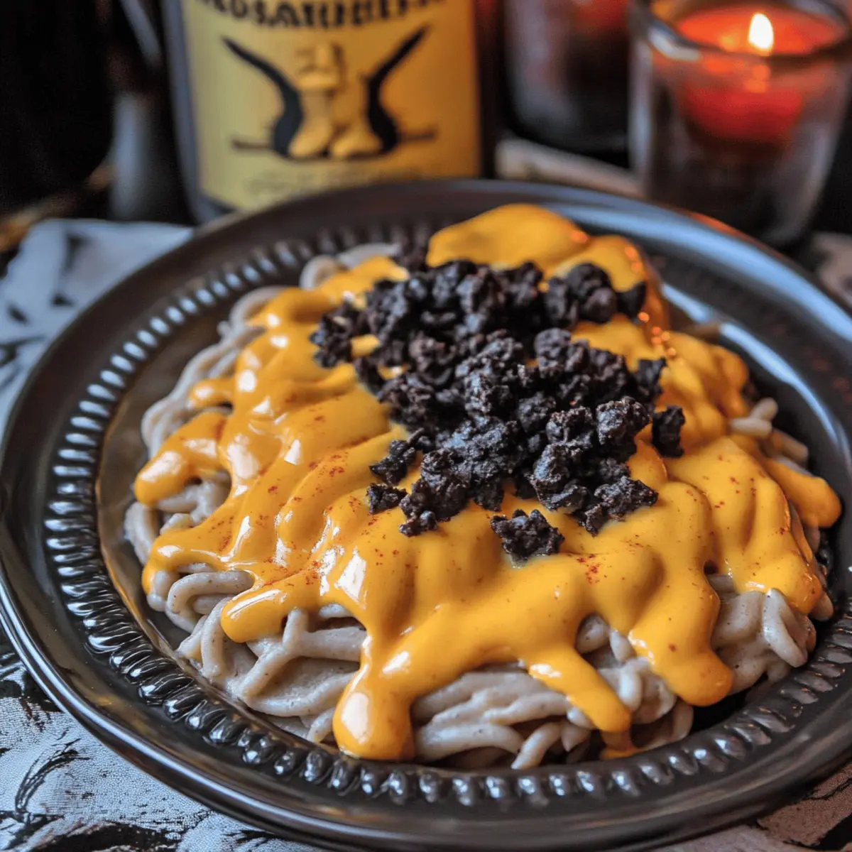 Halloween Pumpkin Ale Mac and Cheese