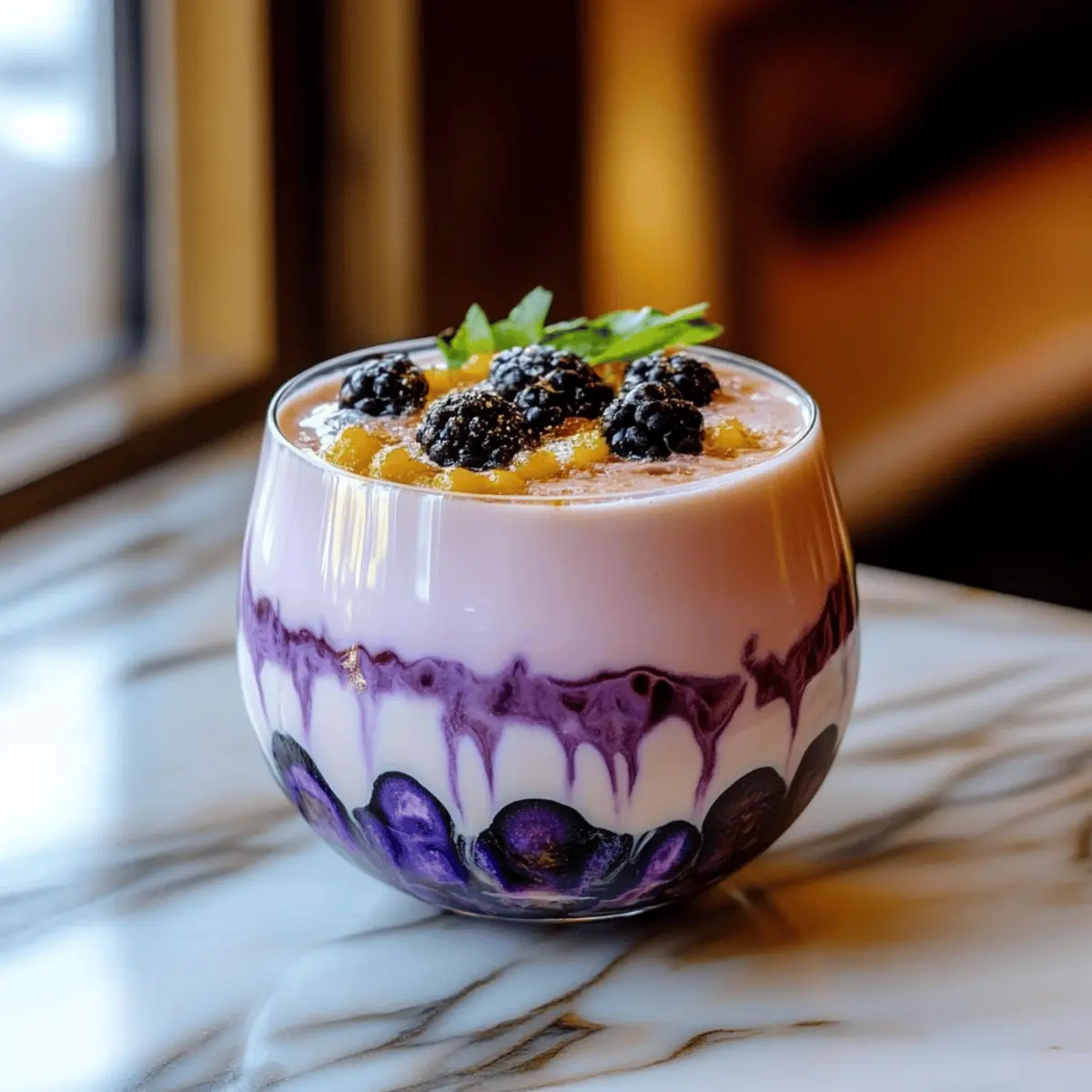 Bat Wing Bubble Tea Mocktail