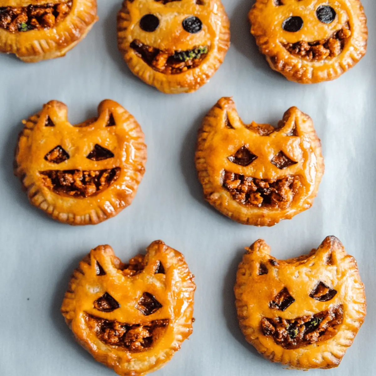 Spooky Chorizo Hand Pies