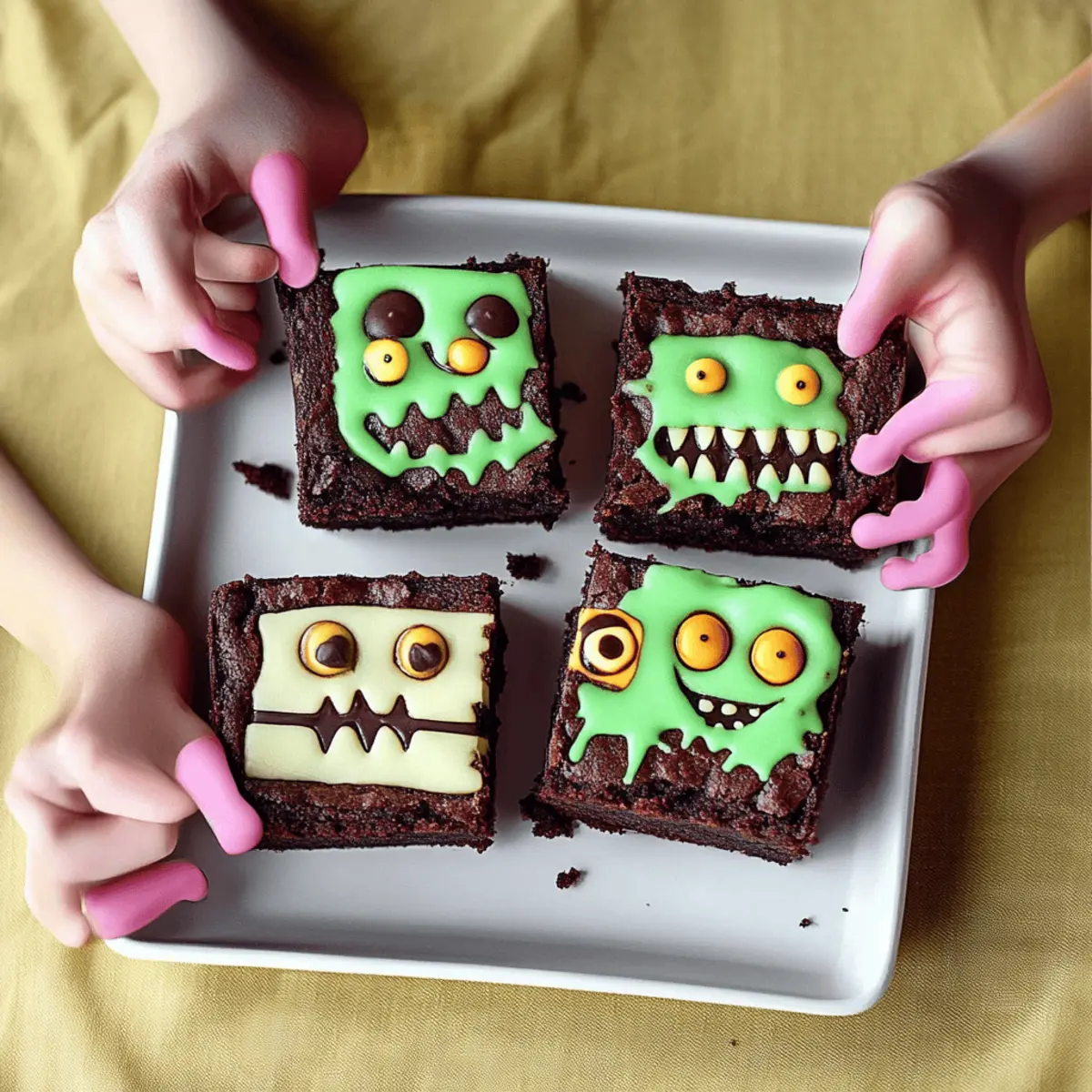 Monster Mash Brownies