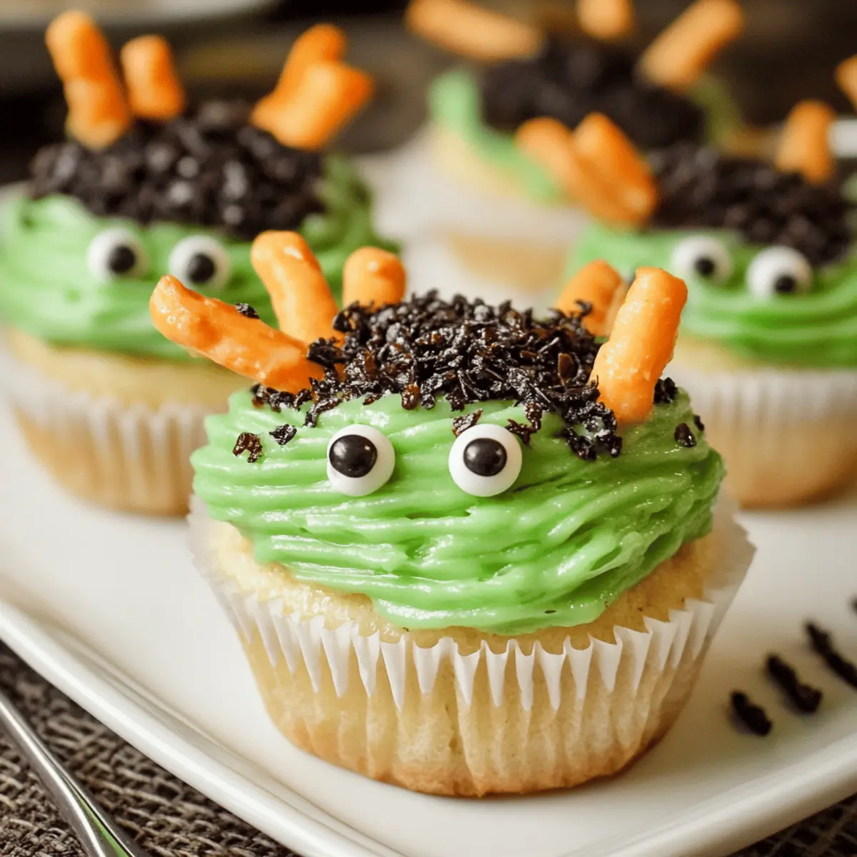 Monster Cupcakes
