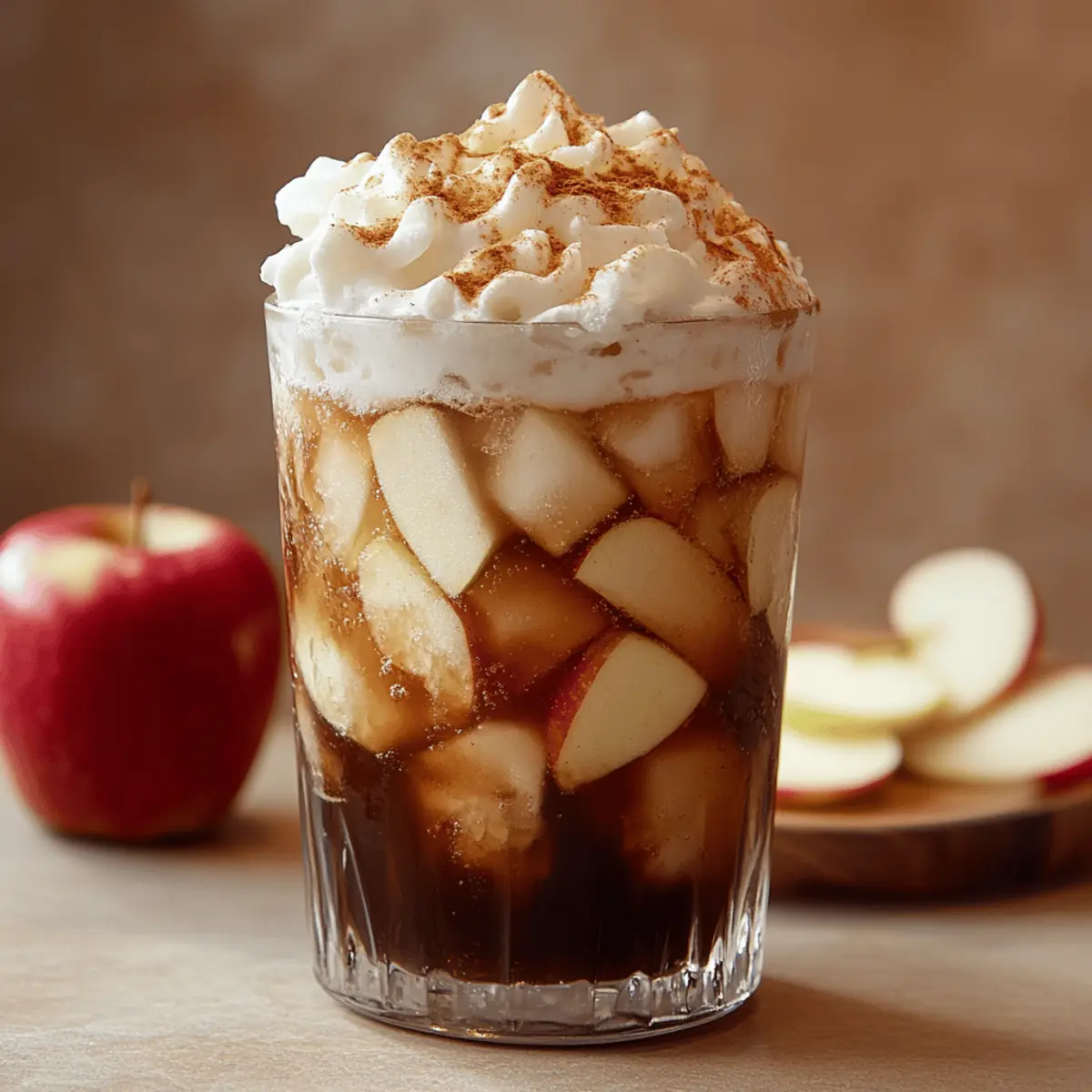 Apple Pie Dirty Soda