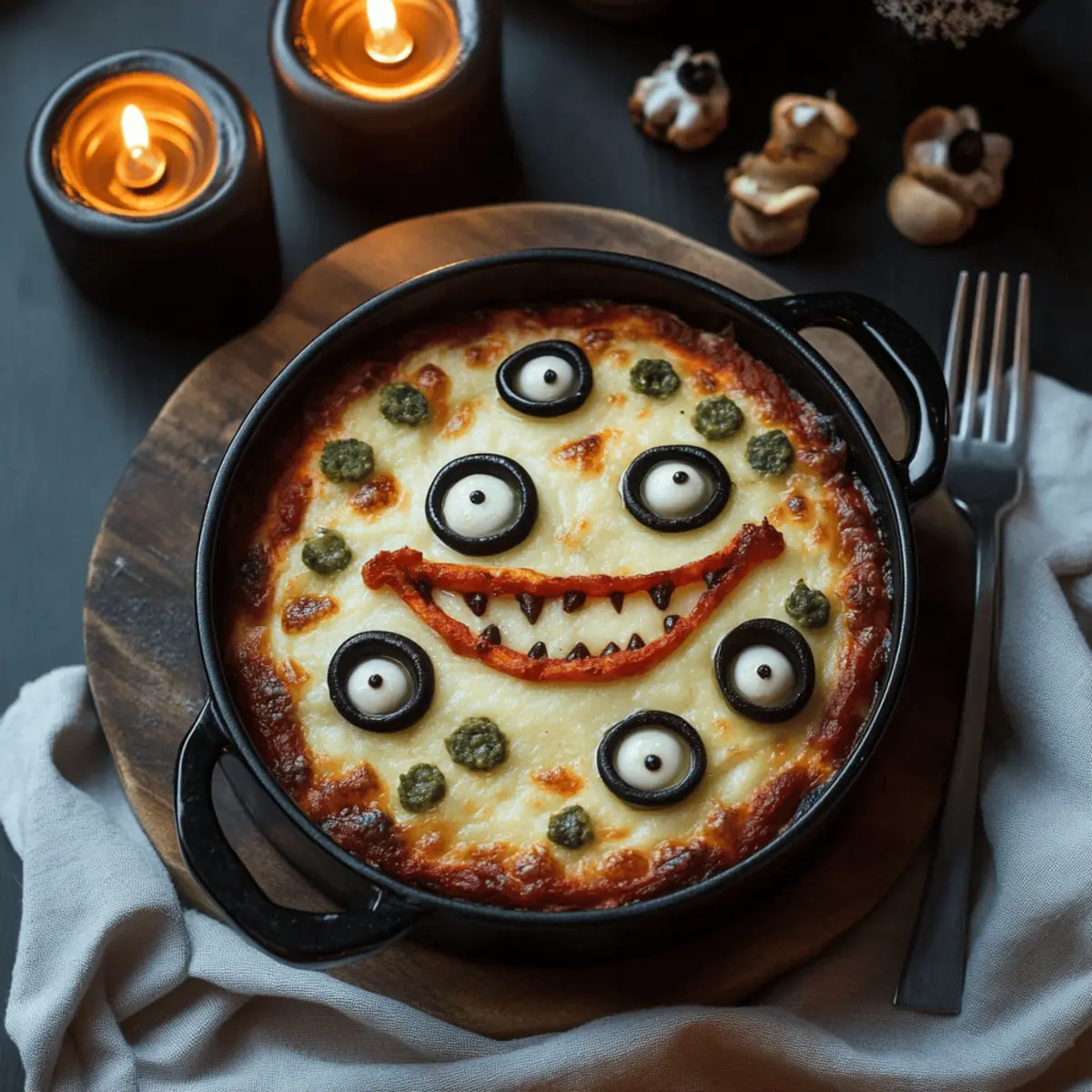 Monster Mash Pizza Dip