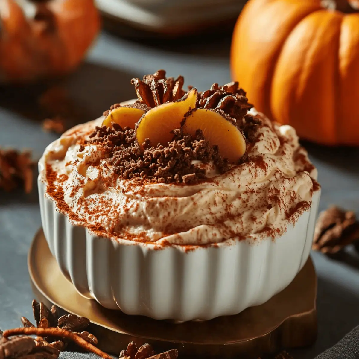 Pumpkin Cheesecake Dip