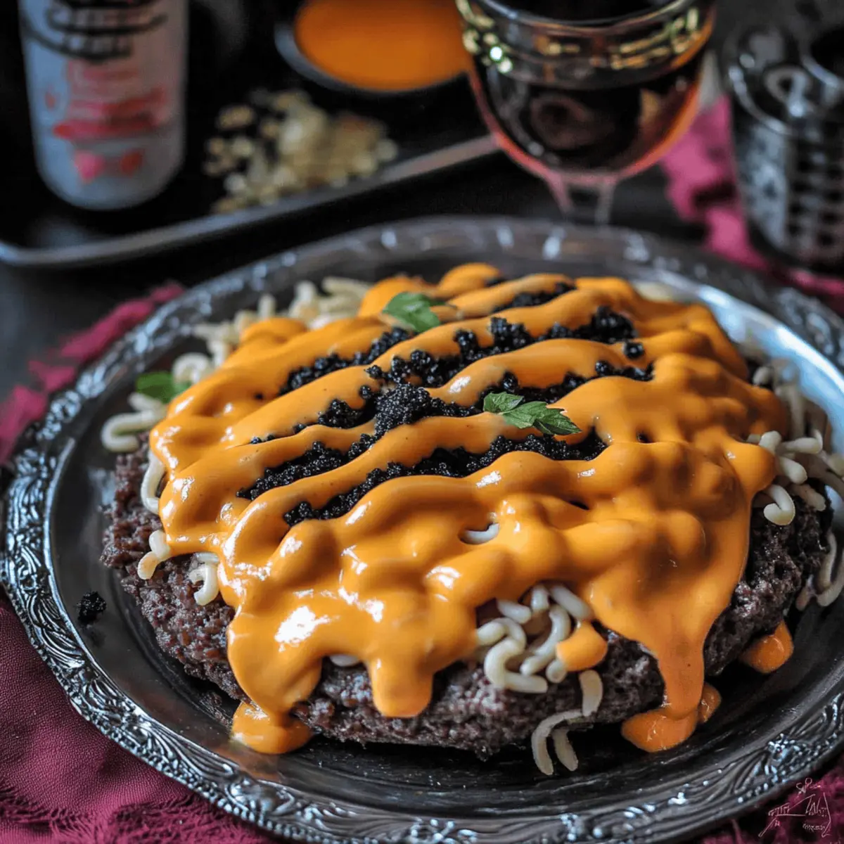 Halloween Pumpkin Ale Mac and Cheese