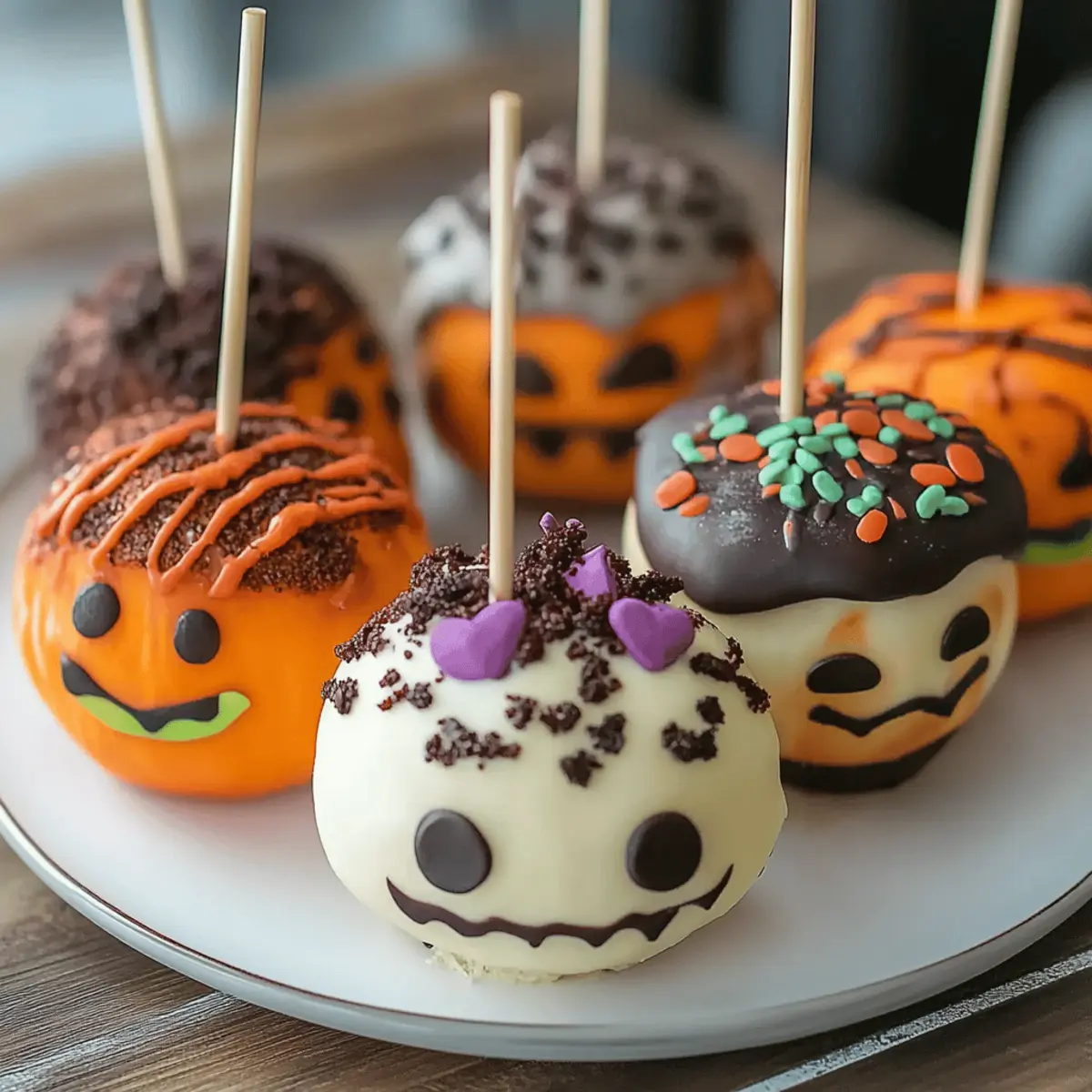 Halloween Cake Pops
