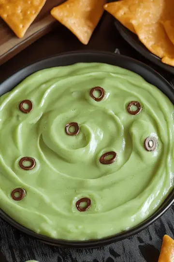 Witch’s Brew Salsa Verde & Cream Dip