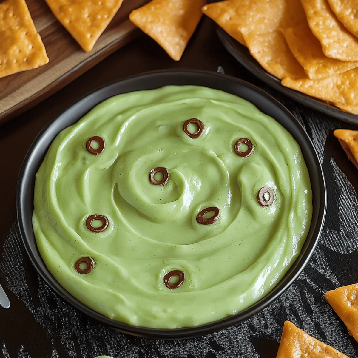 Witch’s Brew Salsa Verde & Cream Dip