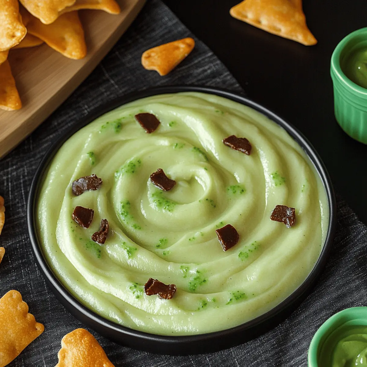 Witch’s Brew Salsa Verde & Cream Dip