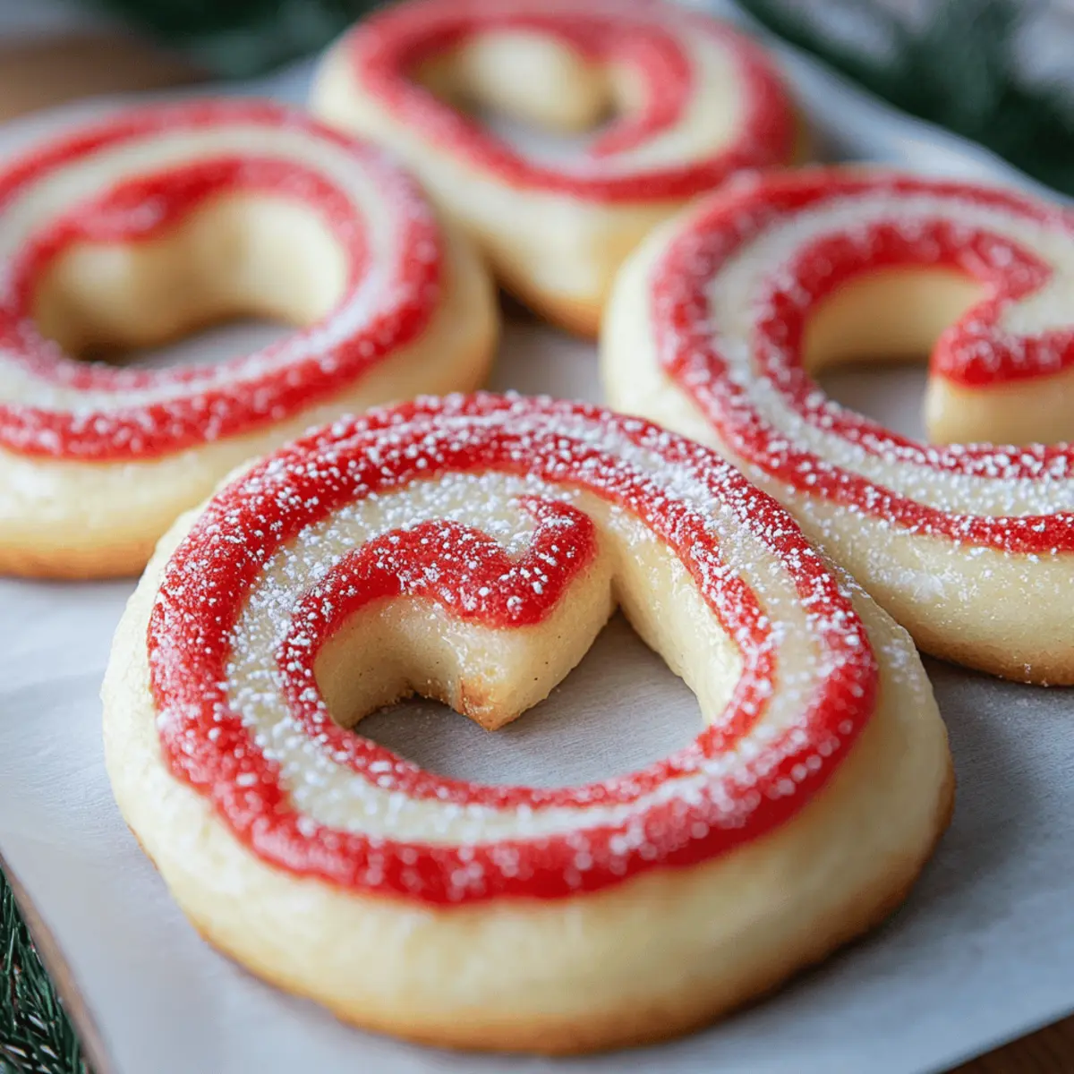 Candy Cane Cookies