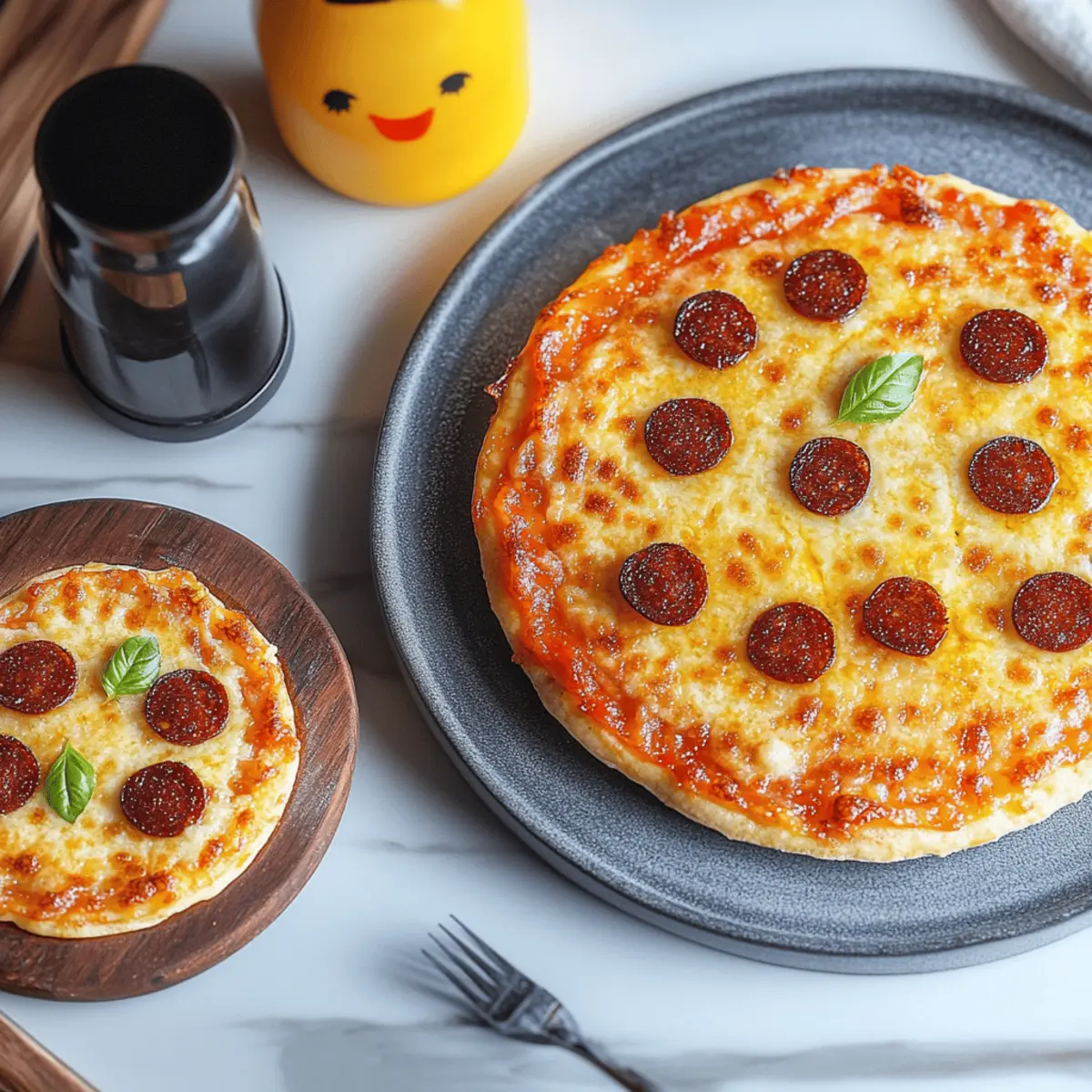 Jack-O-Lantern Halloween Pizza