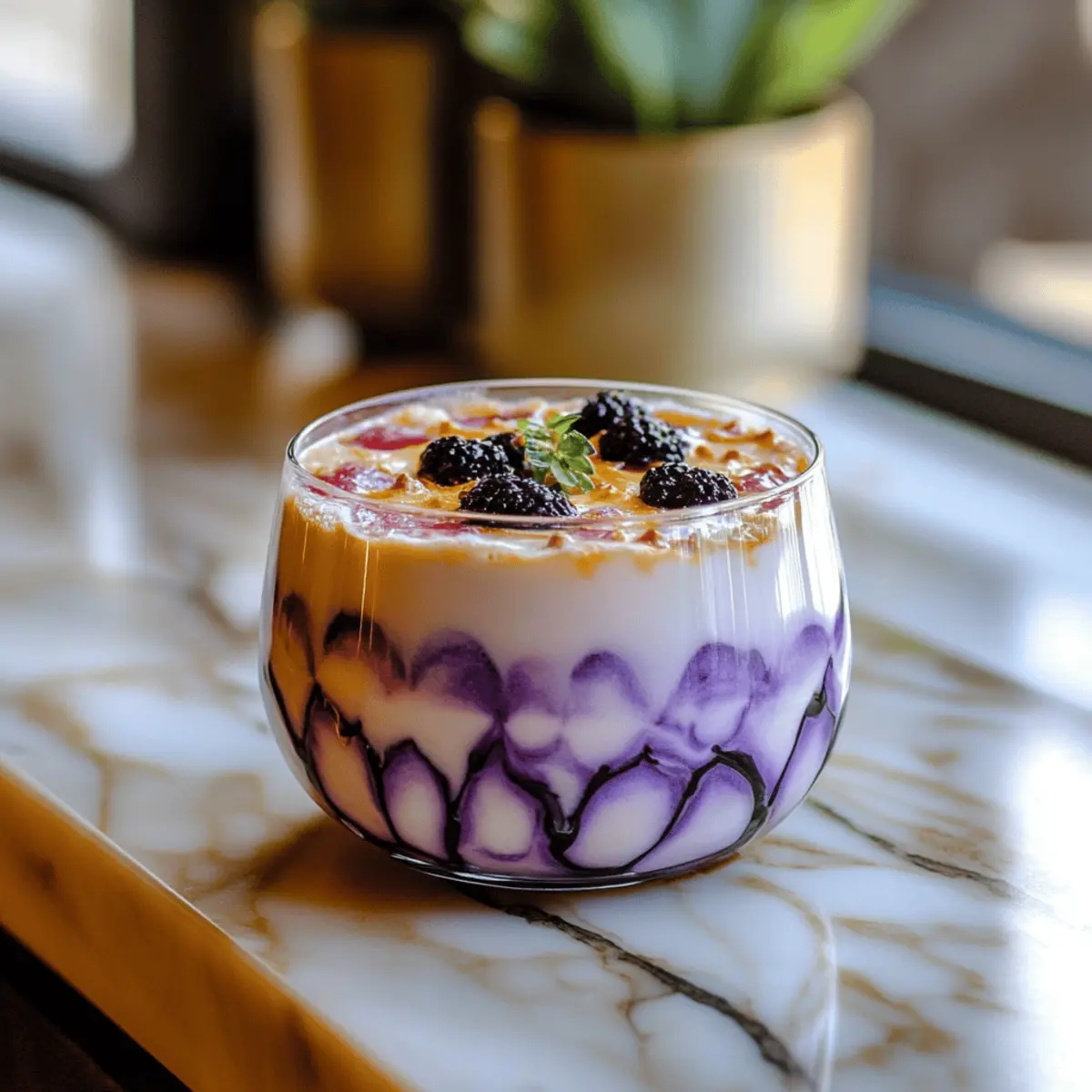 Bat Wing Bubble Tea Mocktail