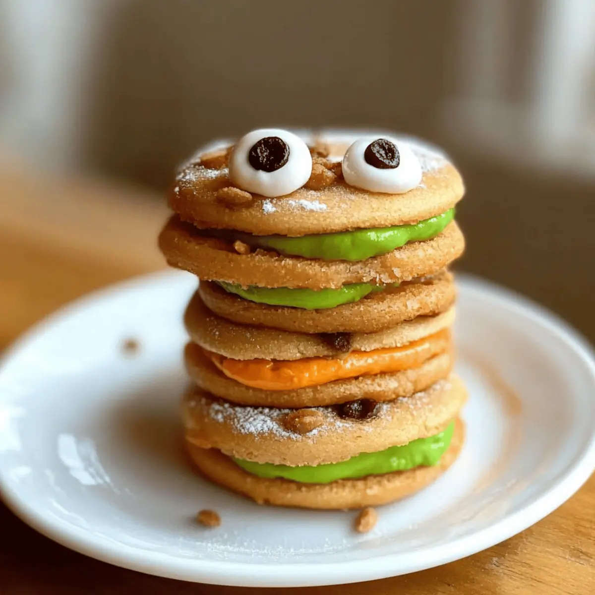 Monster Sandwich Cookies