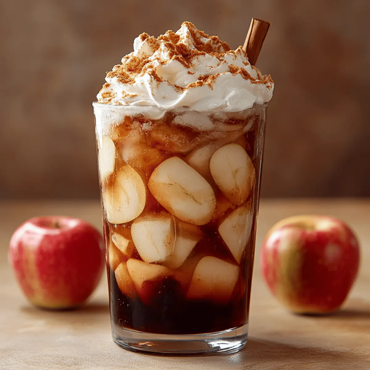 Apple Pie Dirty Soda
