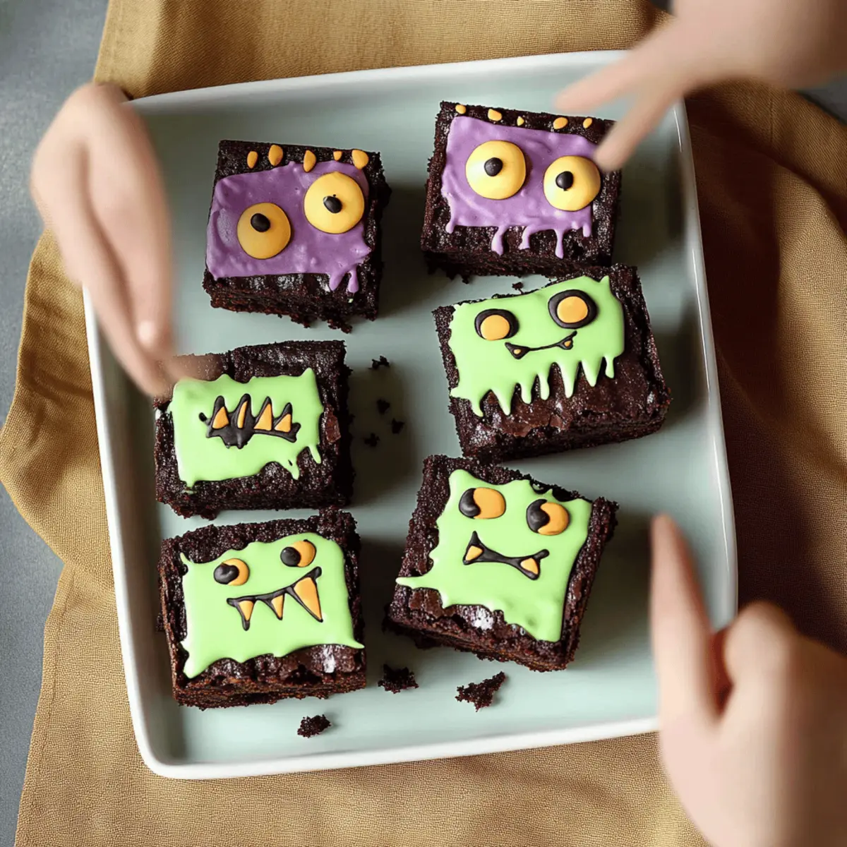Monster Mash Brownies