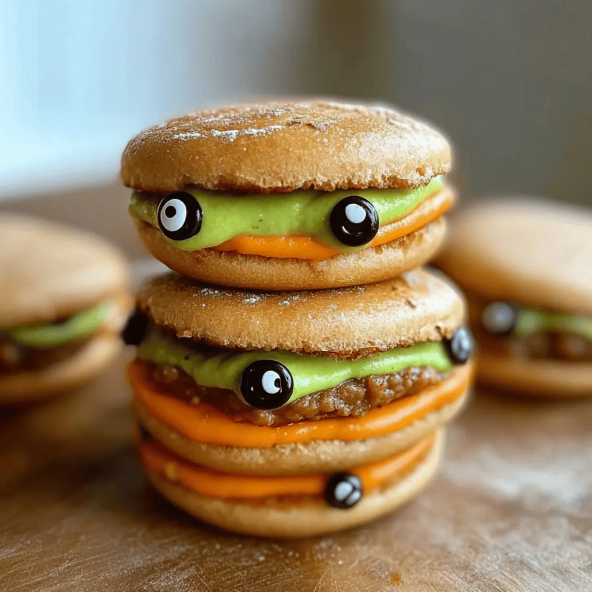 Monster Sandwich Cookies