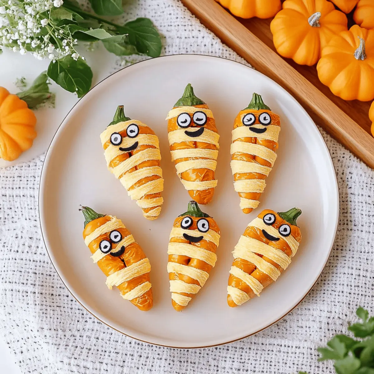 Halloween Jalapeño Popper Mummies