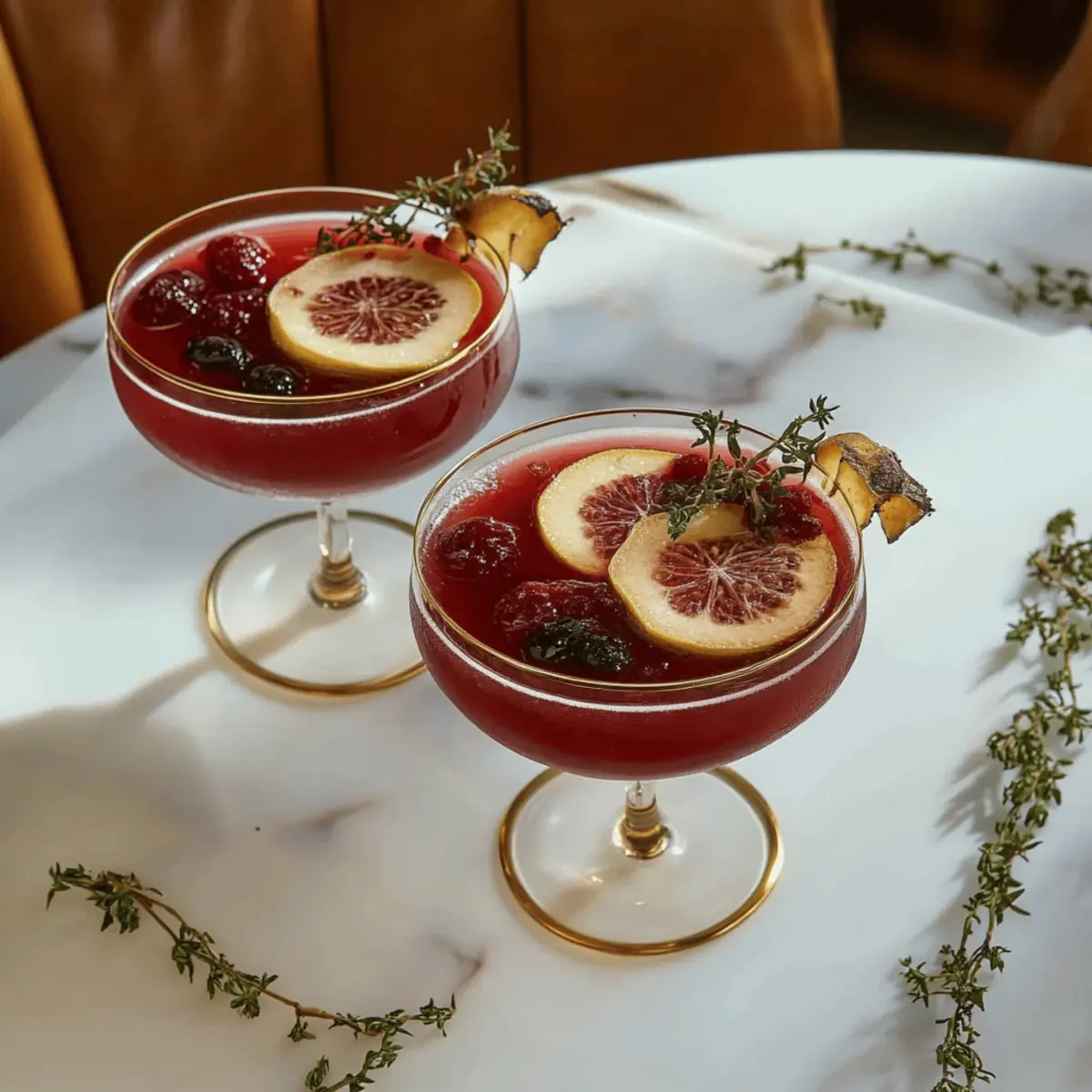 Vampire’s Fig & Thyme Punch