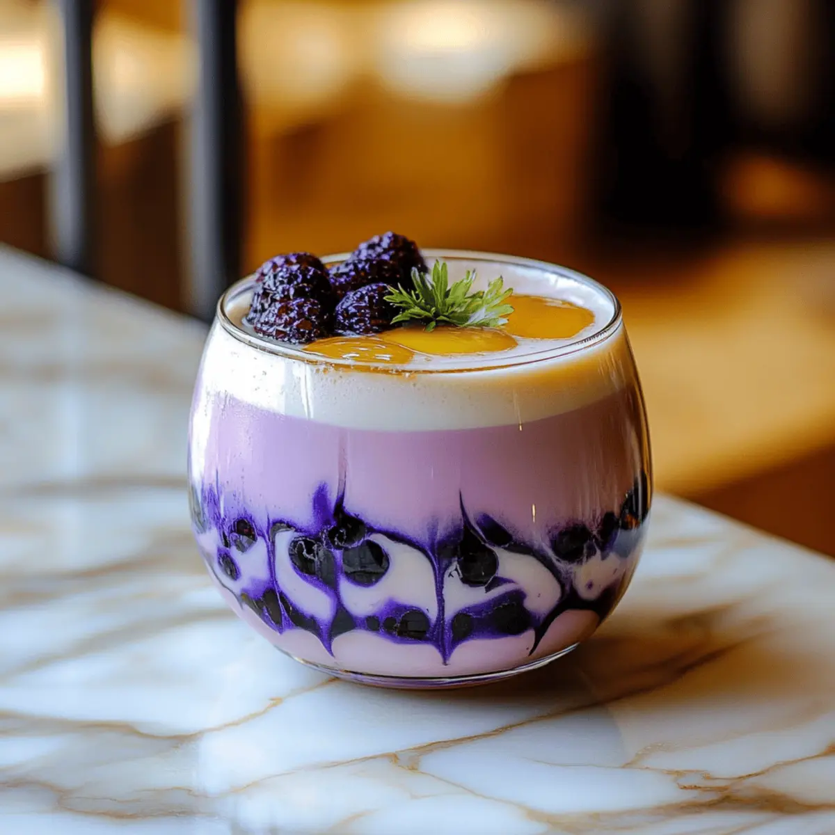 Bat Wing Bubble Tea Mocktail