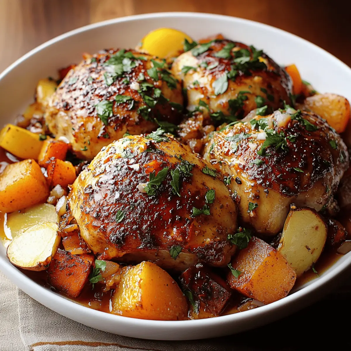 Autumn Chicken Dinner