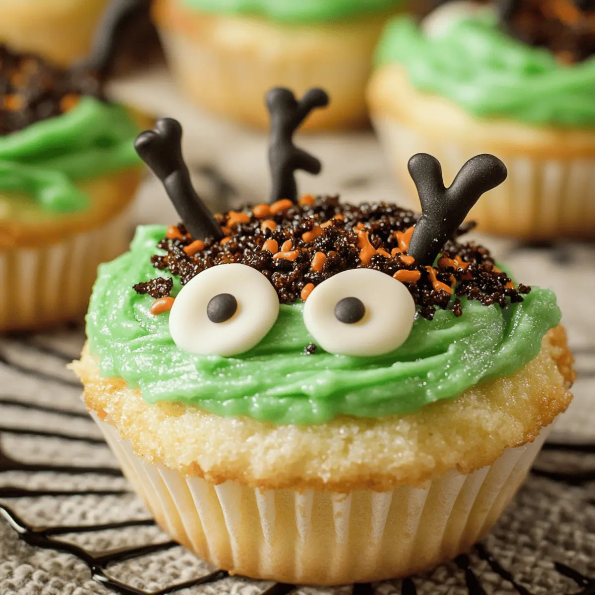 Monster Cupcakes