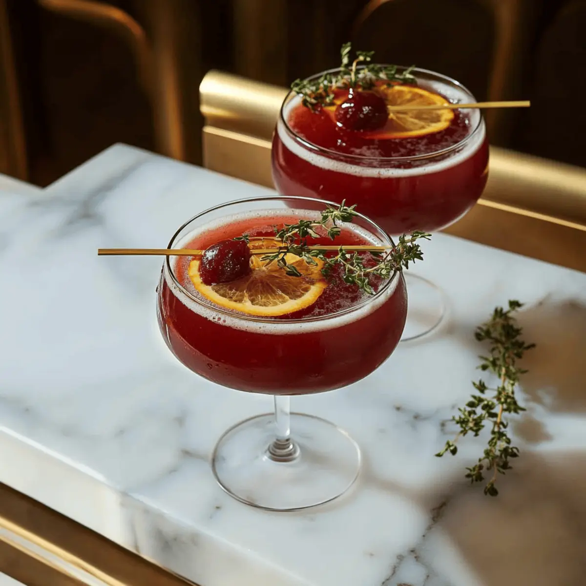 Vampire’s Fig & Thyme Punch