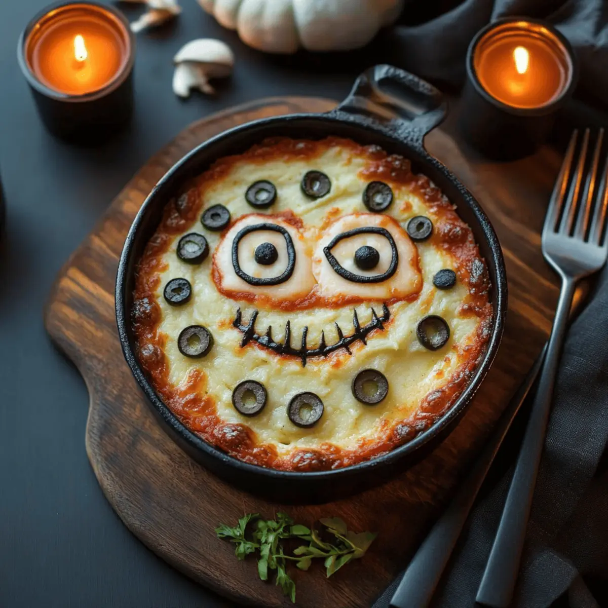 Monster Mash Pizza Dip