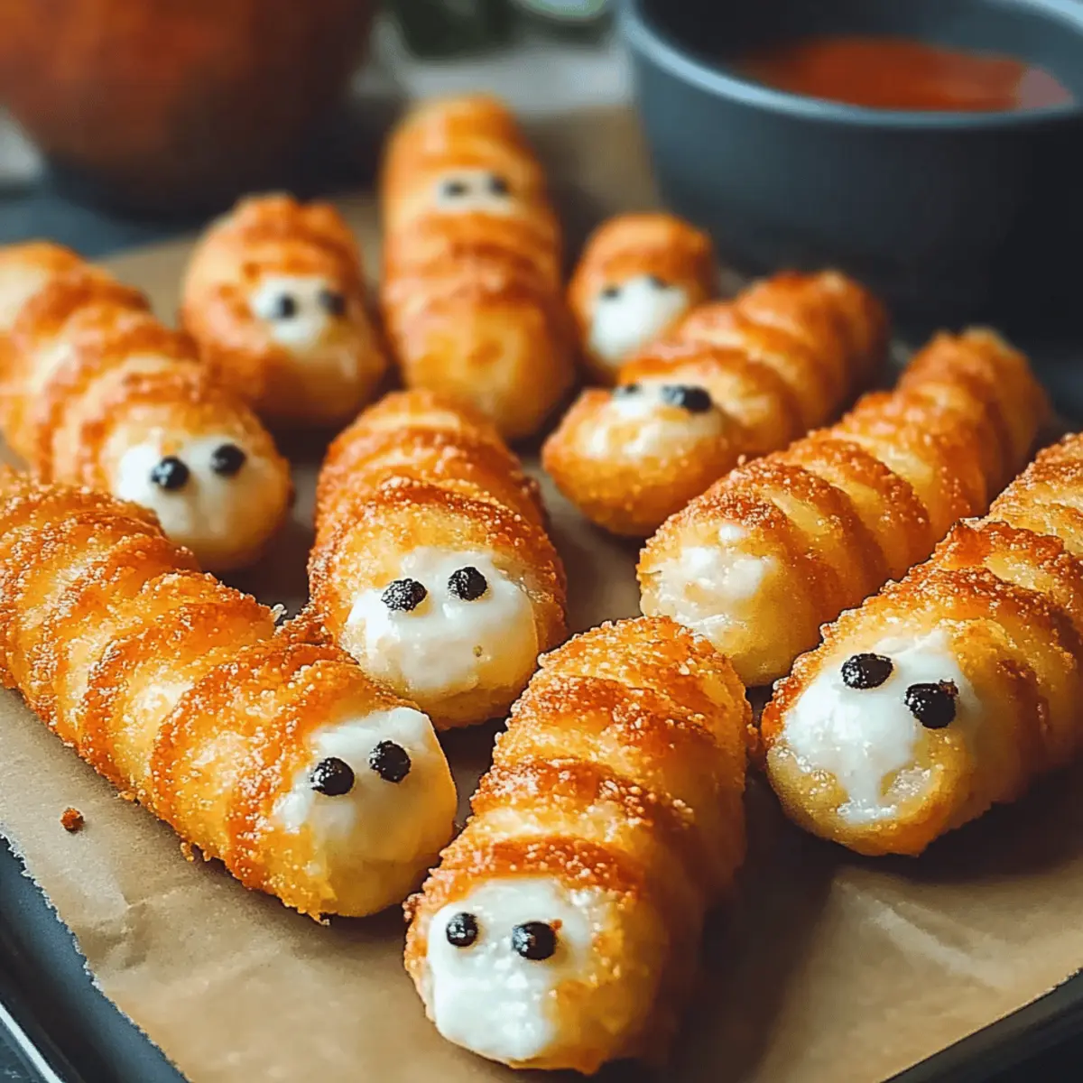 Mummy Mozzarella Sticks