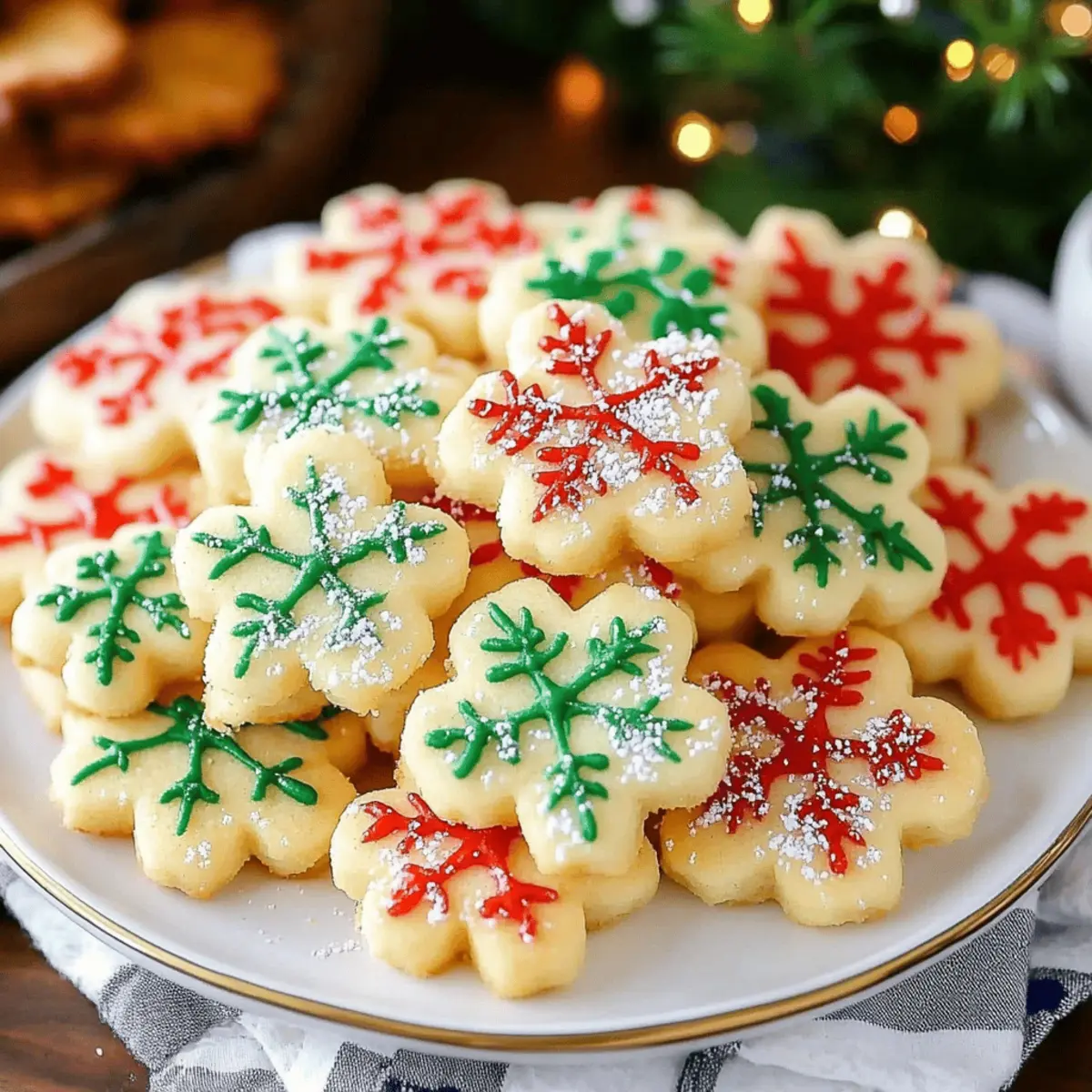 Buttery Spritz Cookies