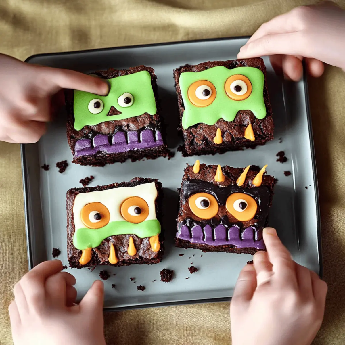 Monster Mash Brownies