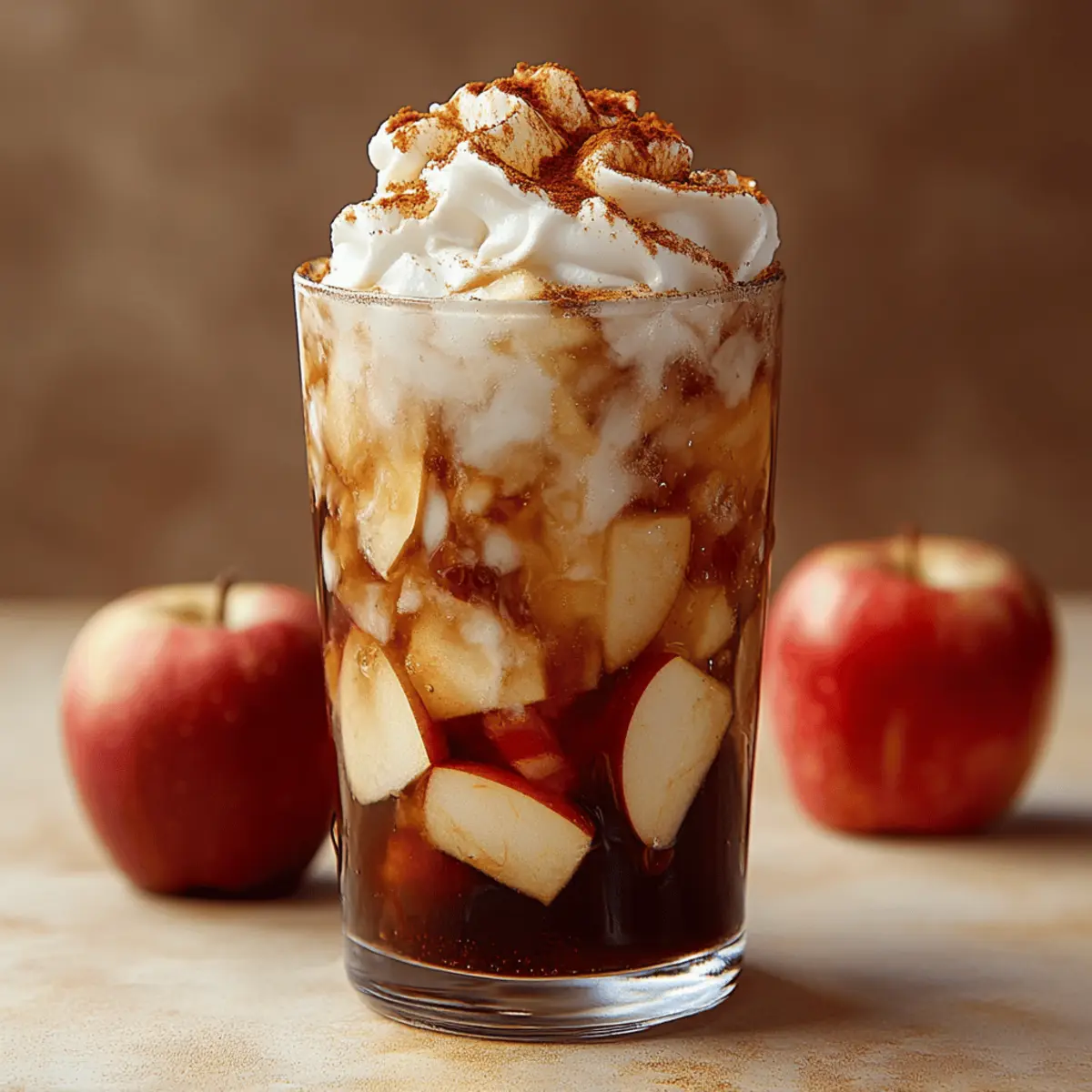 Apple Pie Dirty Soda