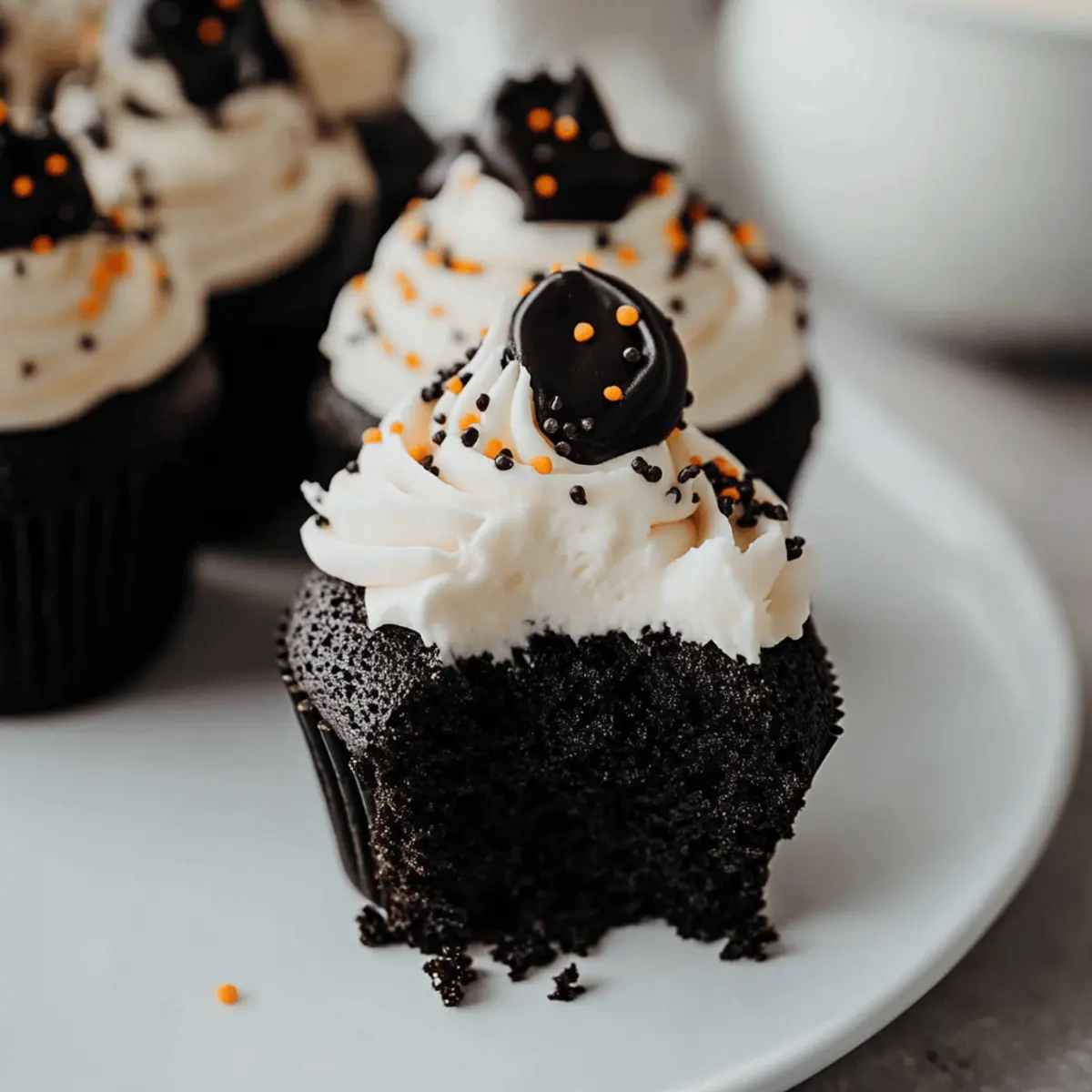 Black Velvet Cupcakes