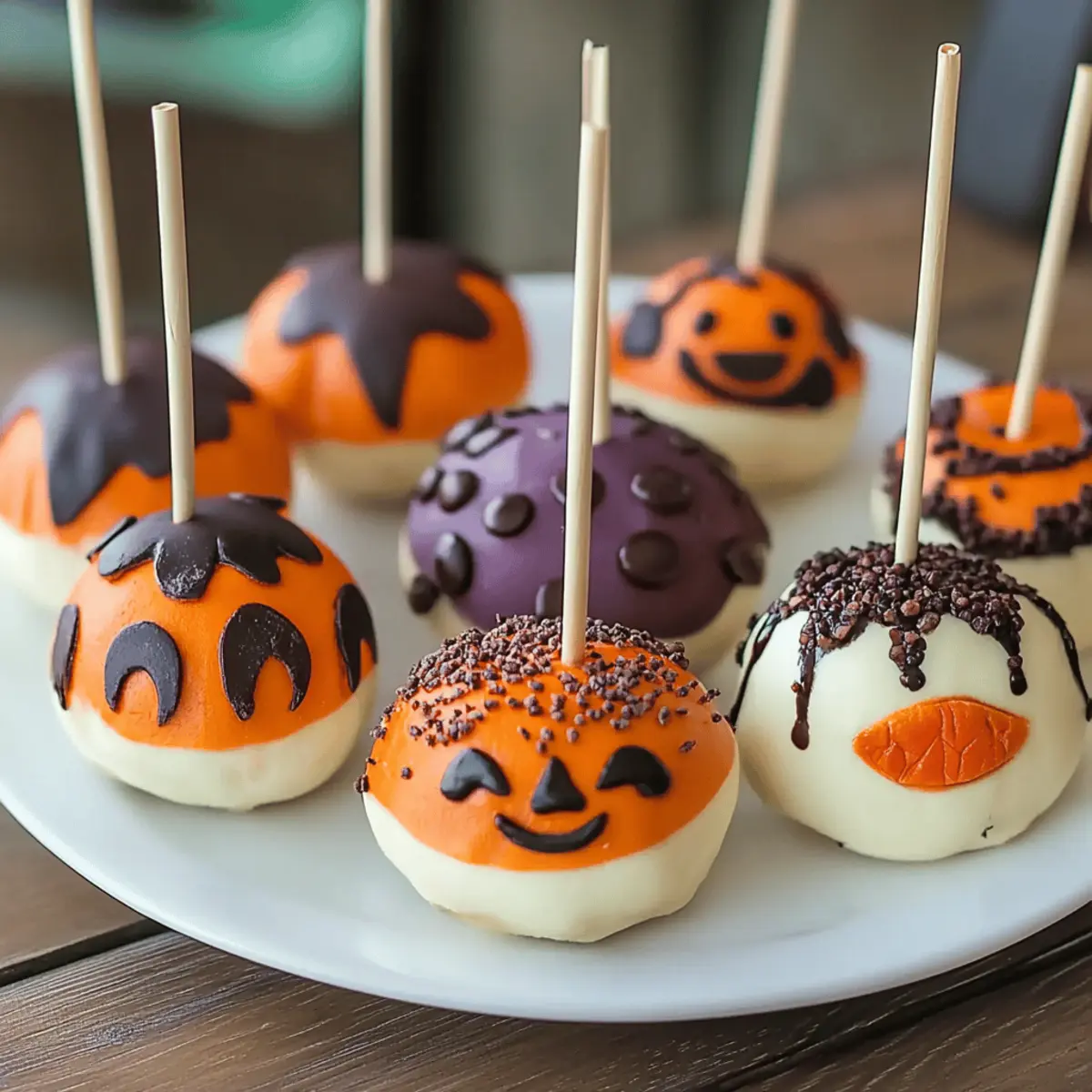 Halloween Cake Pops