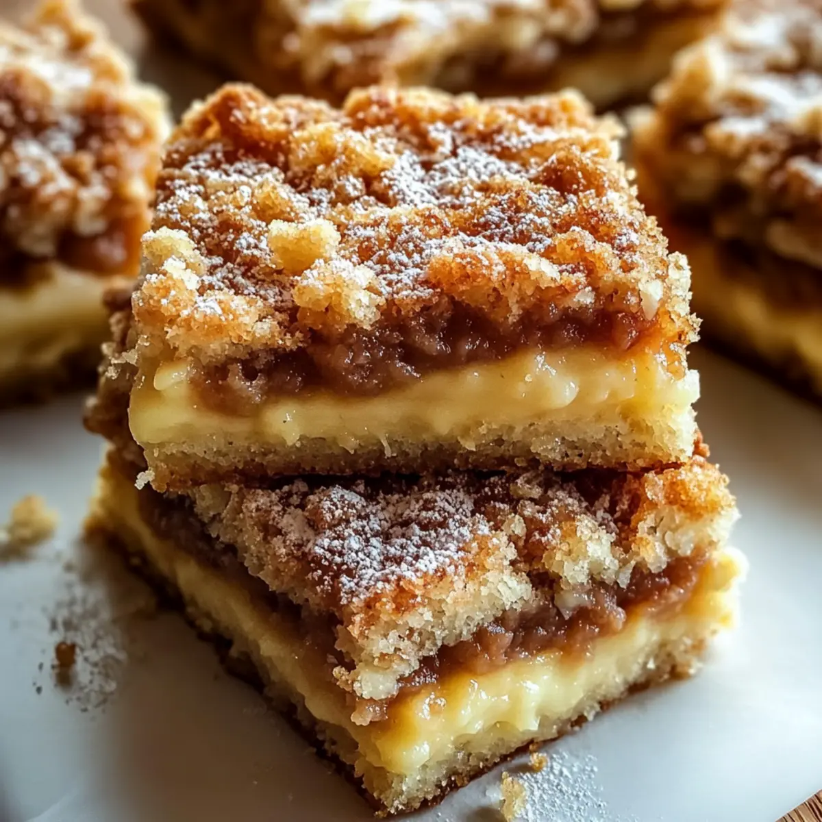 Apple Crumb Bars